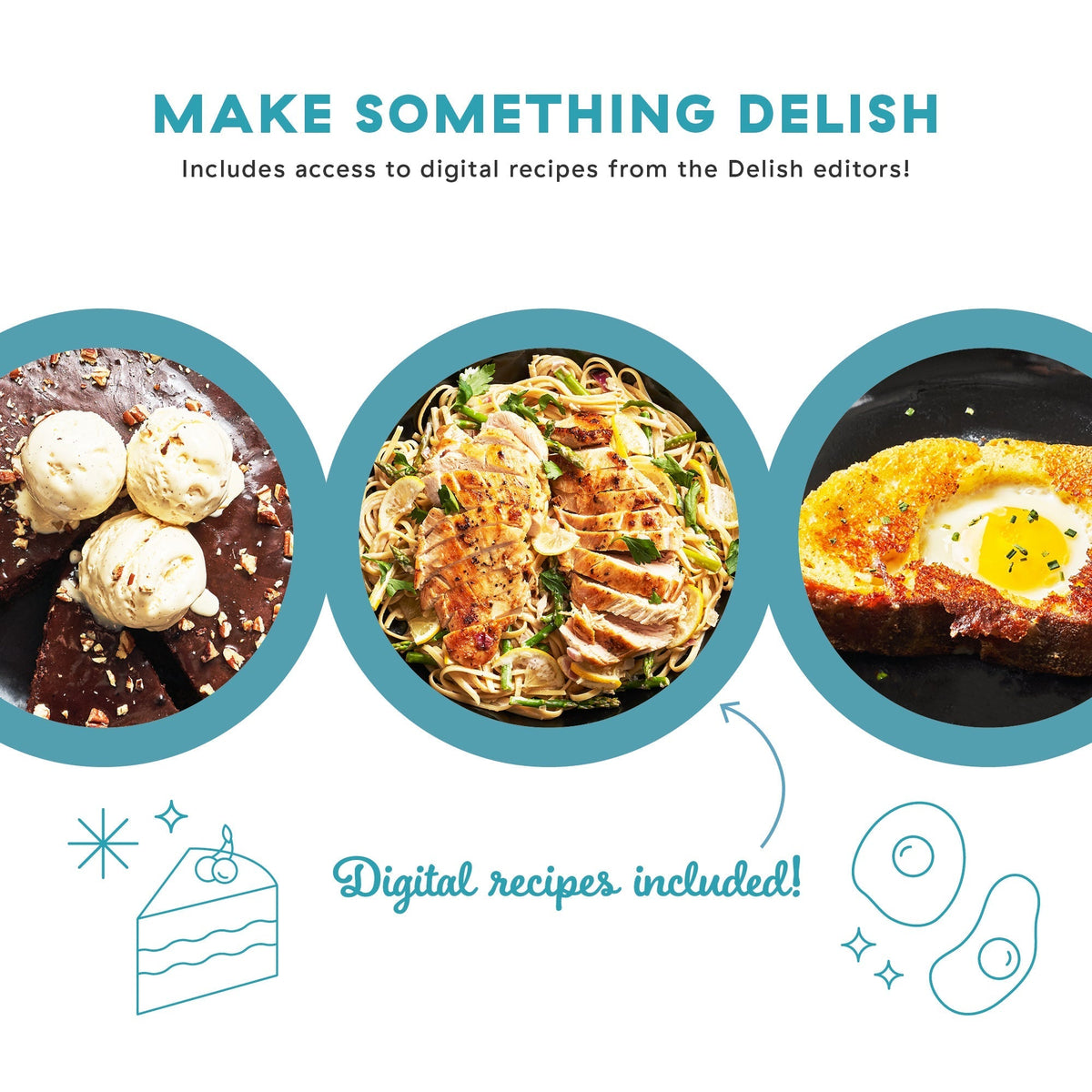 Delish by 10" Lightweight Cast Iron Skillet